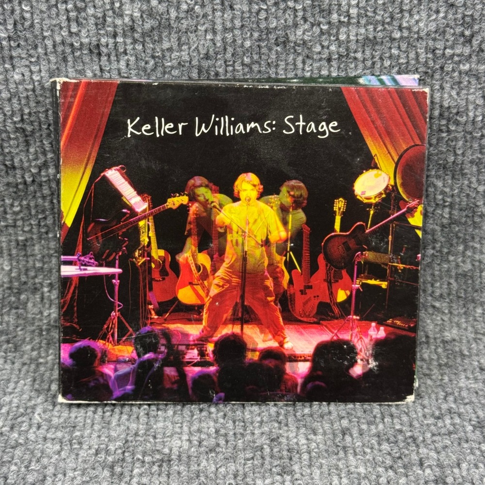Keller Williams Stage 2-CD Live Album 2004 SCI Fidelity Records SCI1016